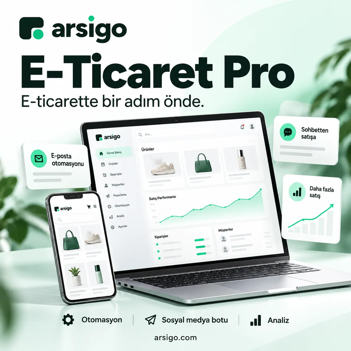 Arsigo E-Ticaret Pro