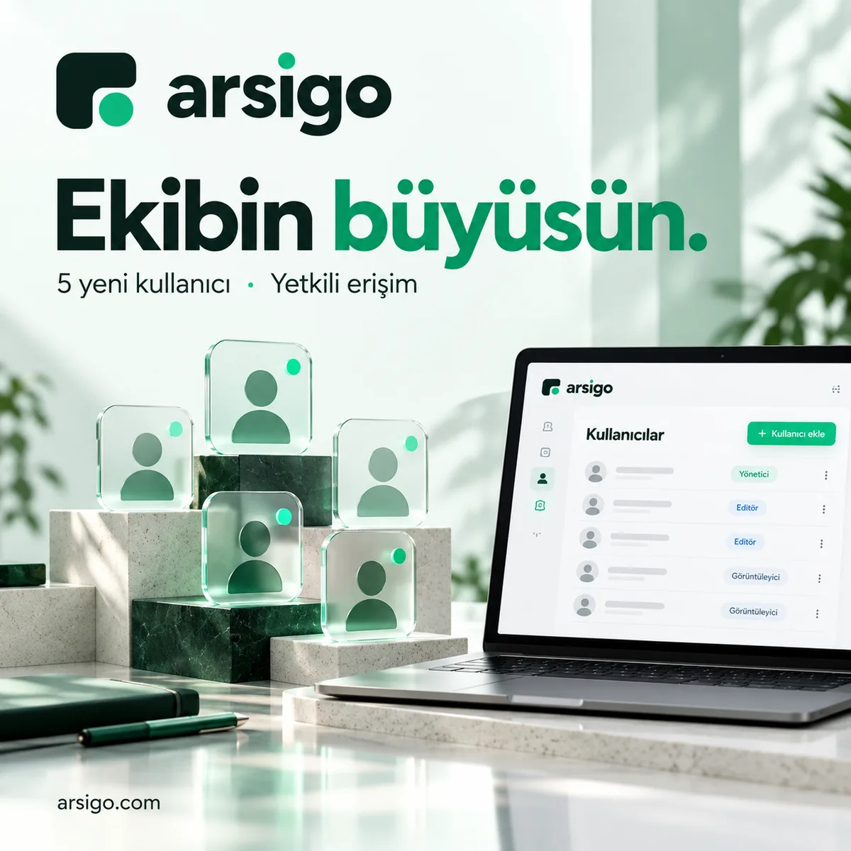 İlave 5 Kullanıcı