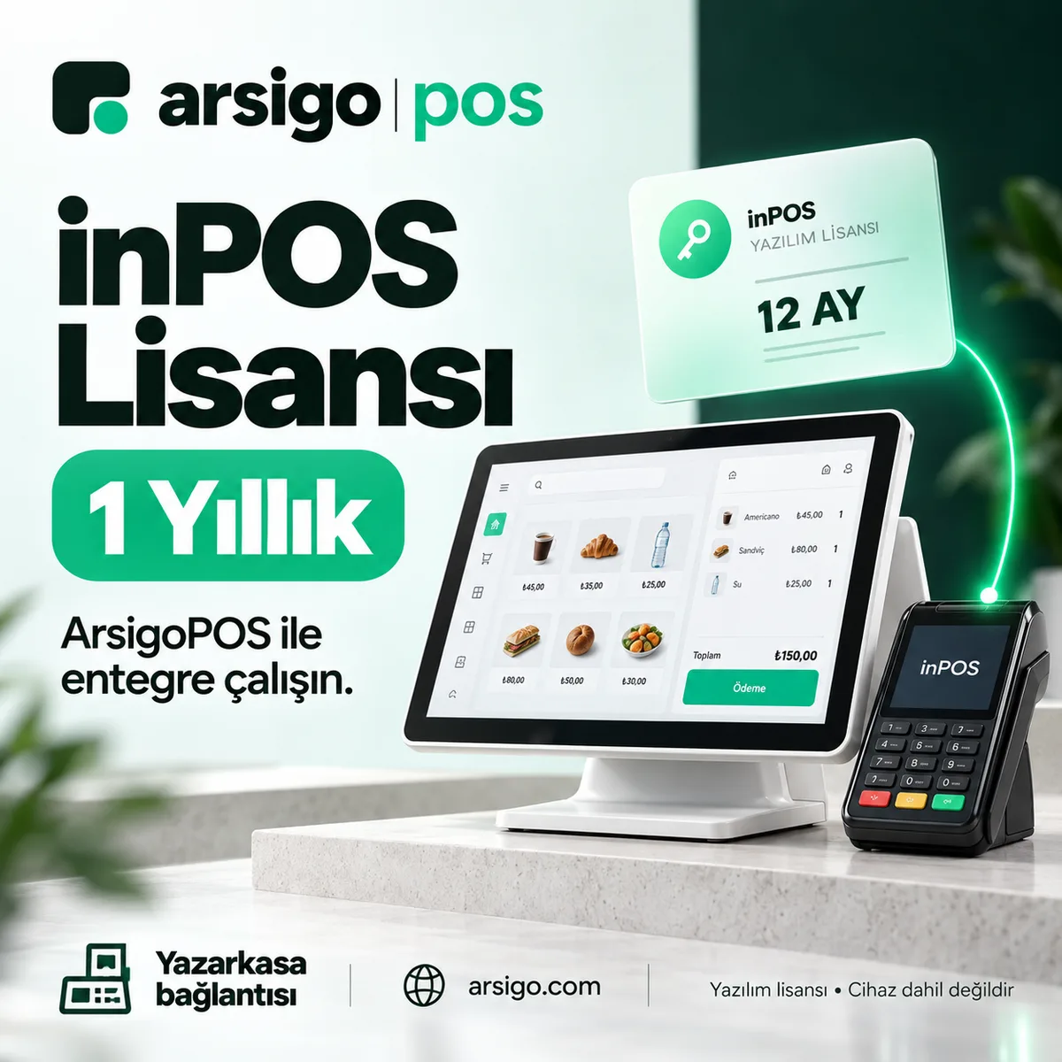inPOS Yazarkasa Lisansı