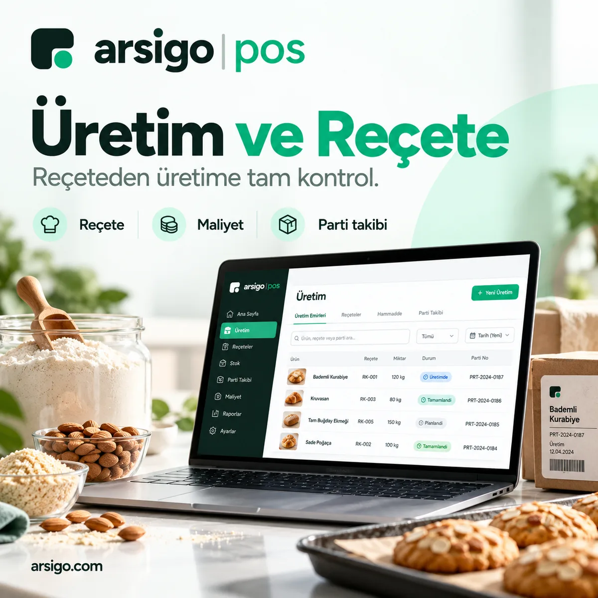 Üretim ve Reçete Modülü